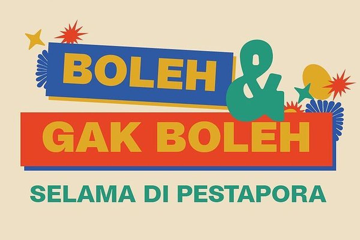 Yang boleh dan tidak boleh selama festival musi Pestapora di Gambir JIExpo, Jakarta.