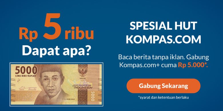 Baca Berita Tanpa Iklan, Kompas.com+ Beri Harga Spesial Pada HUT Ke-27