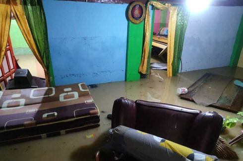 Sungai Lematang Meluap, Ratusan Rumah di Lahat Terendam Banjir