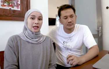 Zaskia Adya Mecca dan Hanung Bramantyo ceritakan saat dua anak mereka positif Covid-19
