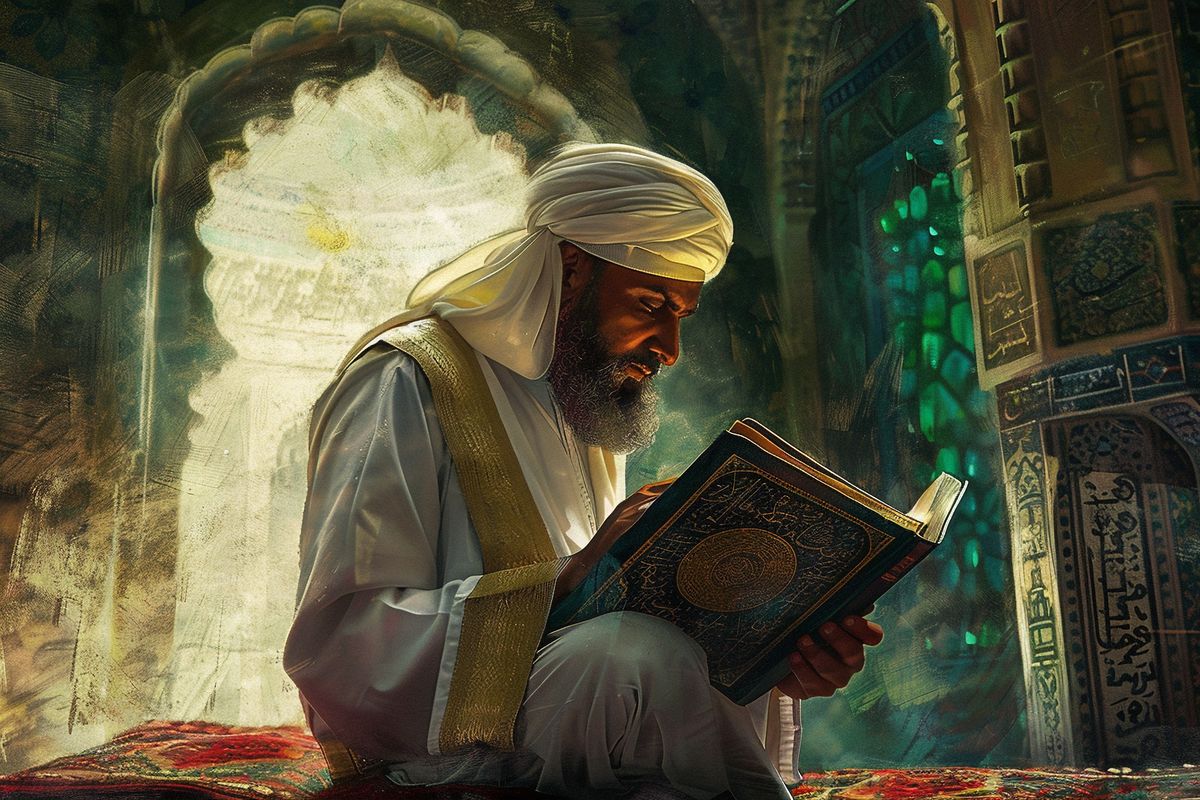 Ilustrasi Ali bin Abi Thalib
