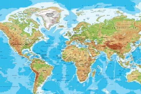 Perbedaan Peta, Atlas, dan Globe