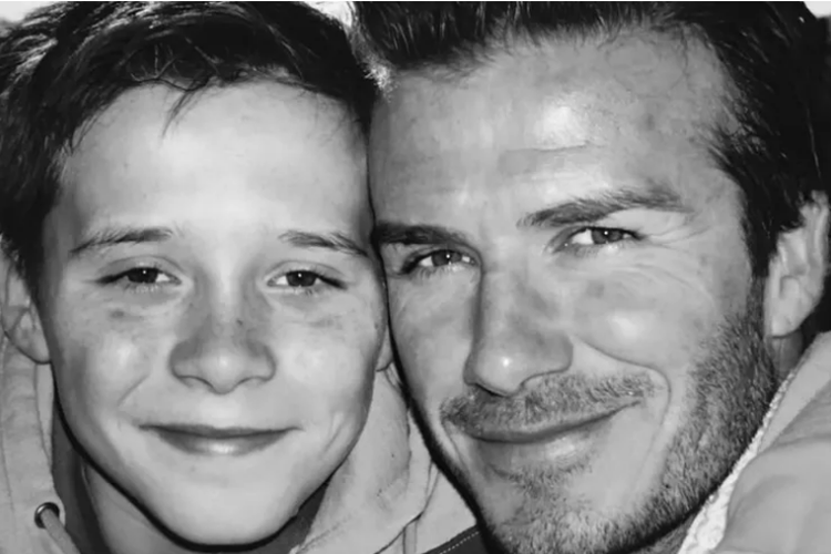 Brooklyn dan David Beckham