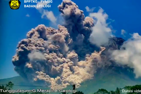 Termasuk Merapi yang Erupsi, Berikut Daftar Gunung Api di Indonesia Berstatus Siaga