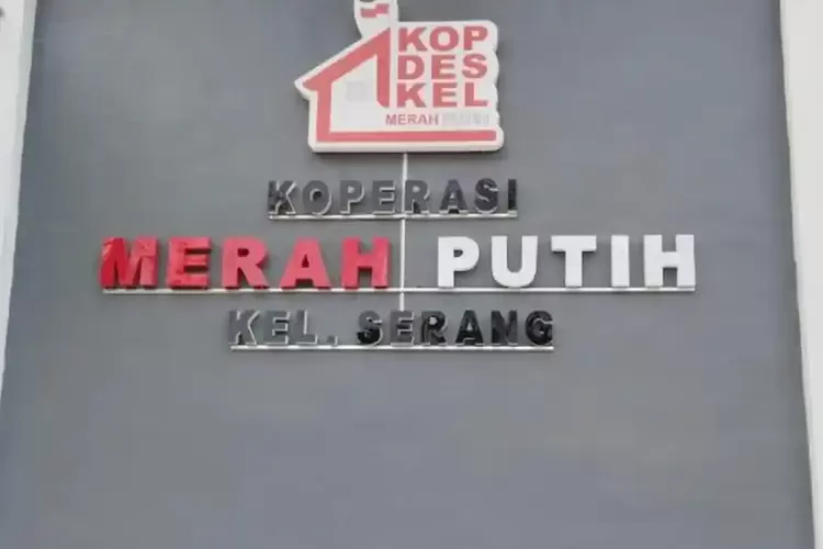 40 Titik Koperasi Merah Putih di Kota Serang Belum Dibangun, Terkendala Lahan