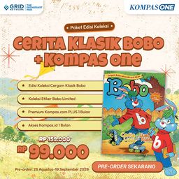 [LIMITED] Edisi Koleksi Cergam Klasik Bobo + Kompas Premium