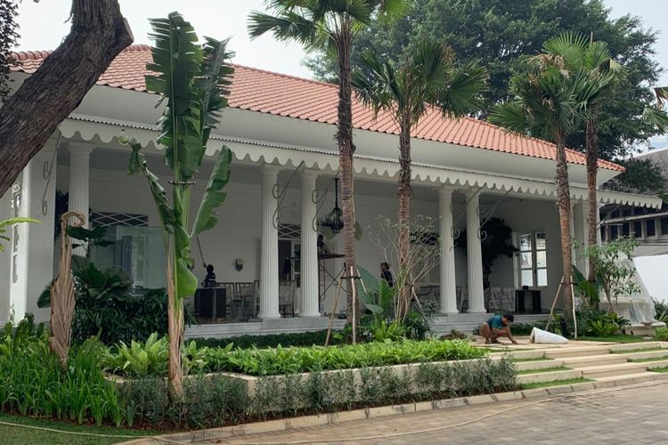 Ilustrasi Rumah Bergaya Indis di Jalan Menteng 37