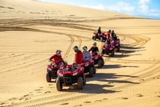 Serunya Tunggangi ATV Jelajah Padang Pasir di Pelosok Australia