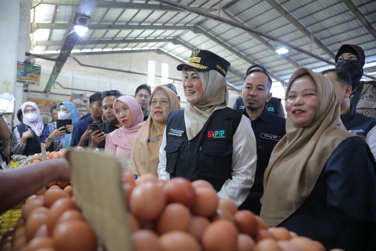 Pasar Tradisional Sepi Pembeli, Wagub Babel Sebut Daya Beli Masyarakat Turun