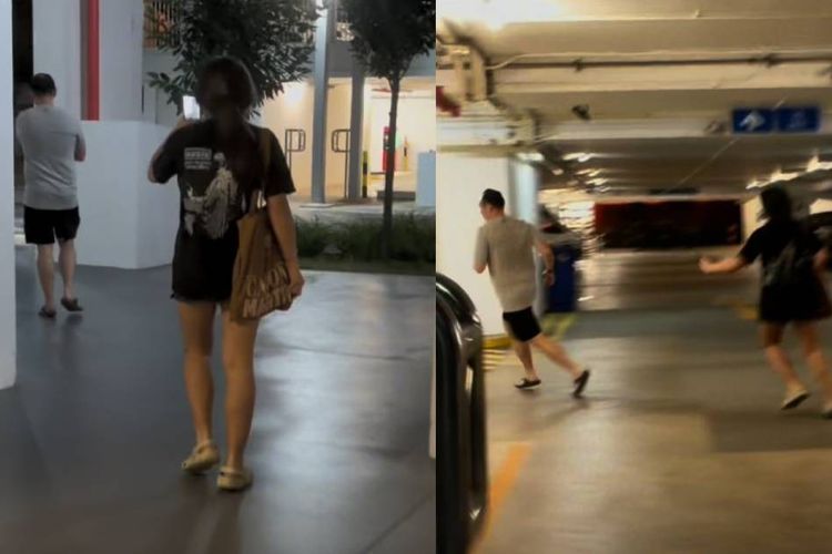 Kasus Penguntitan Viral, Pria Diduga Pelaku Lari dan Berteriak Ketakutan Saat Dikejar 2 Perempuan