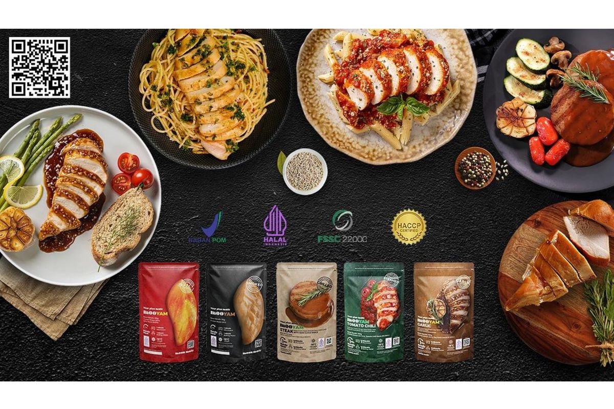 Sejumlah varian MOOYAM Chicken Breast dari Moon Mate.