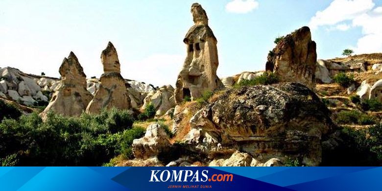 rumah rumah batu di cappadocia