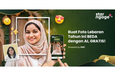 StarNgage Luncurkan AI Edisi Idul Fitri, Tagar #SpreadTheRayaLove Digunakan Ratusan Influencer