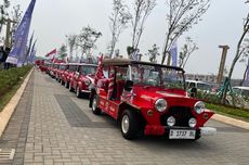 Peringati HUT RI, Ratusan Mini Cooper Konvoi di BSD City