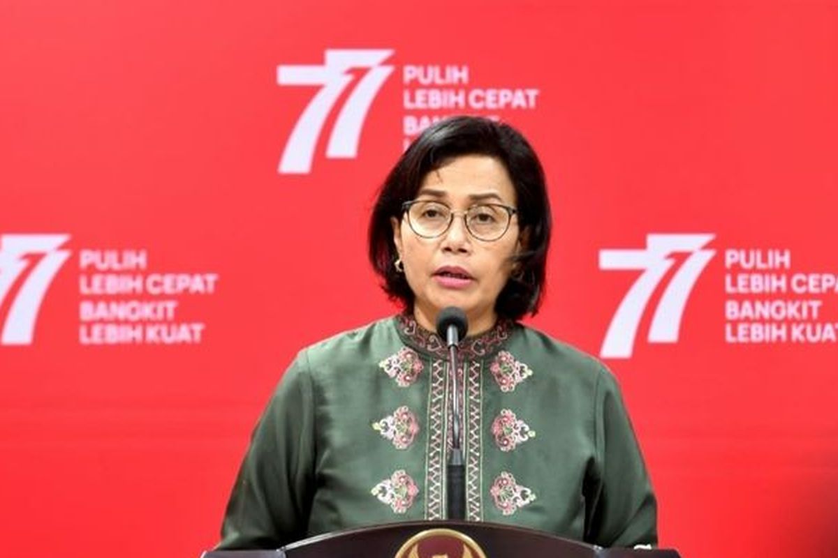 Terjadi deflasi pada Agustus 2022, Sri Mulyani klaim inflasi pangan bisa diatasi.