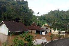 Belasan Rumah dan Fasilitas Umum Terendam Banjir Genangan Gunungkidul