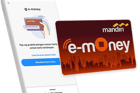 Cara Top Up e-Money Mandiri lewat DANA