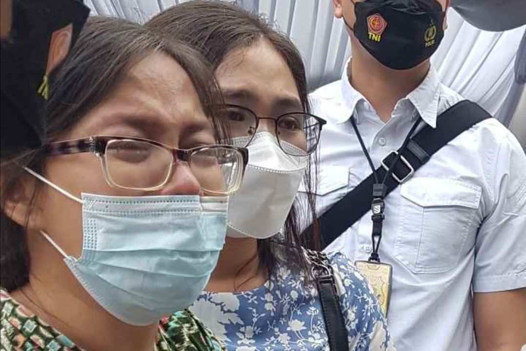 Tangis Keluarga Korban Pecah Saat Rekonstruksi Penembakan di Cengkareng