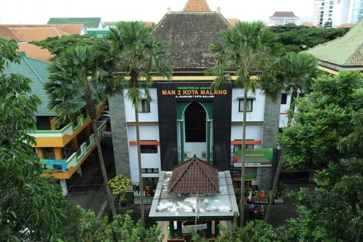 Gedung sekolah MAN 2 Kota Malang