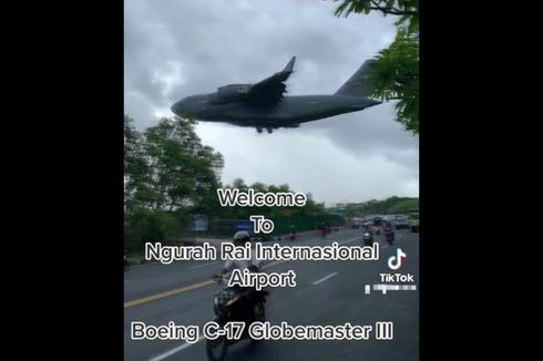 Video Viral Pesawat Jumbo dari AS Mendarat di Bali, Ini Penjelasan Bandara