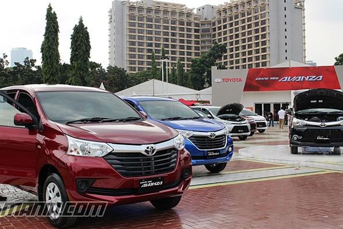 Peneyrahn delapan unit New Avanza Veloz