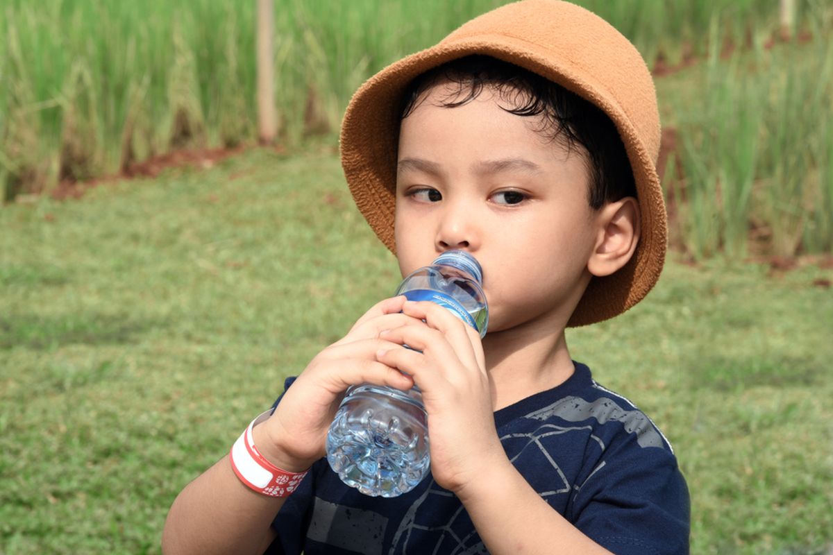 Anak minum