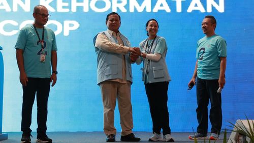 Diangkat Jadi Ketua Dewan Kehormatan Koperasi di Purwakarta, Prabowo Langsung Beri Modal Rp 15 Miliar