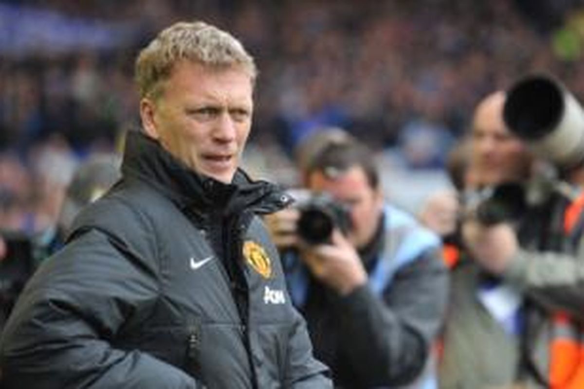 Manajer Manchester United, David Moyes.