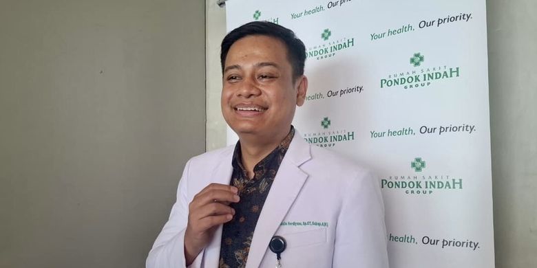 Dokter Spesialis Ortopedi Konsultan Ortopedi Anak RS Pondok Indah – Puri Indah, dr. Mohammad Aulia Herdiyana, Sp. OT, Subsp. A (K) dalam Media Discussion RS Pondok Indah Group di Senayan, Jakarta Pusat, Rabu (28/1/2026).