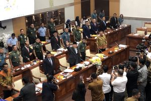 Pamit ke Komisi I DPR RI, Prabowo: Mohon Maaf Apabila Pekerjaan Saya Mengecewakan