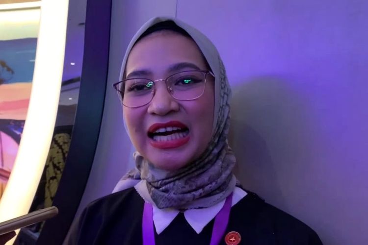 Staf Khusus Presiden Angkie Yudistia di Ciputra Artpreneur, Jakarta Selatan, Rabu (19/2/2020)