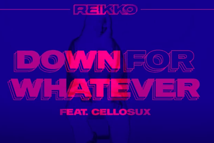 Tangkapan layar YouTube Pluus Records, single Reikko berjudul Down For Whatever