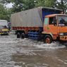 Jalan Raya Demak-Kudus Terendam Banjir, Lalu Lintas Masih Ramai Lancar 