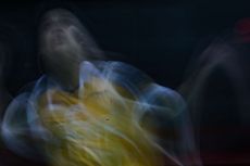 BERITA FOTO: Momen Ginting Singkirkan Kunlavut di Indonesia Masters 2022