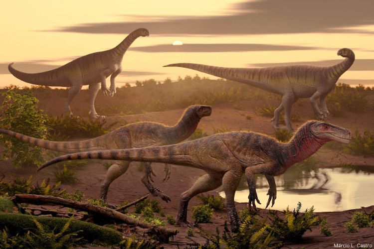 Dinosaurus Pemangsa Tertua Ditemukan di India