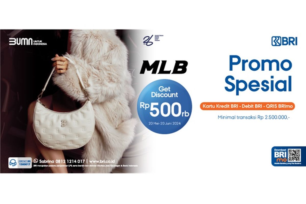 Promo BRI di MLB Korea Indonesia. 