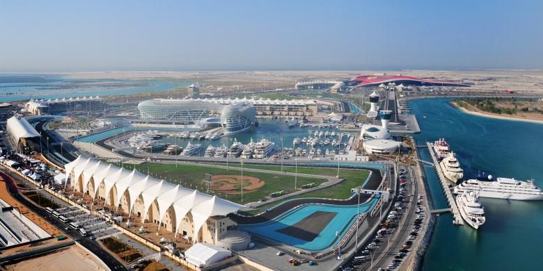 Sirkuit Yas Marina, Abu Dhabi.