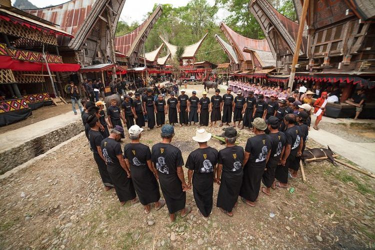 Rambu Solok, upacara kematian di Suku Toraja .
