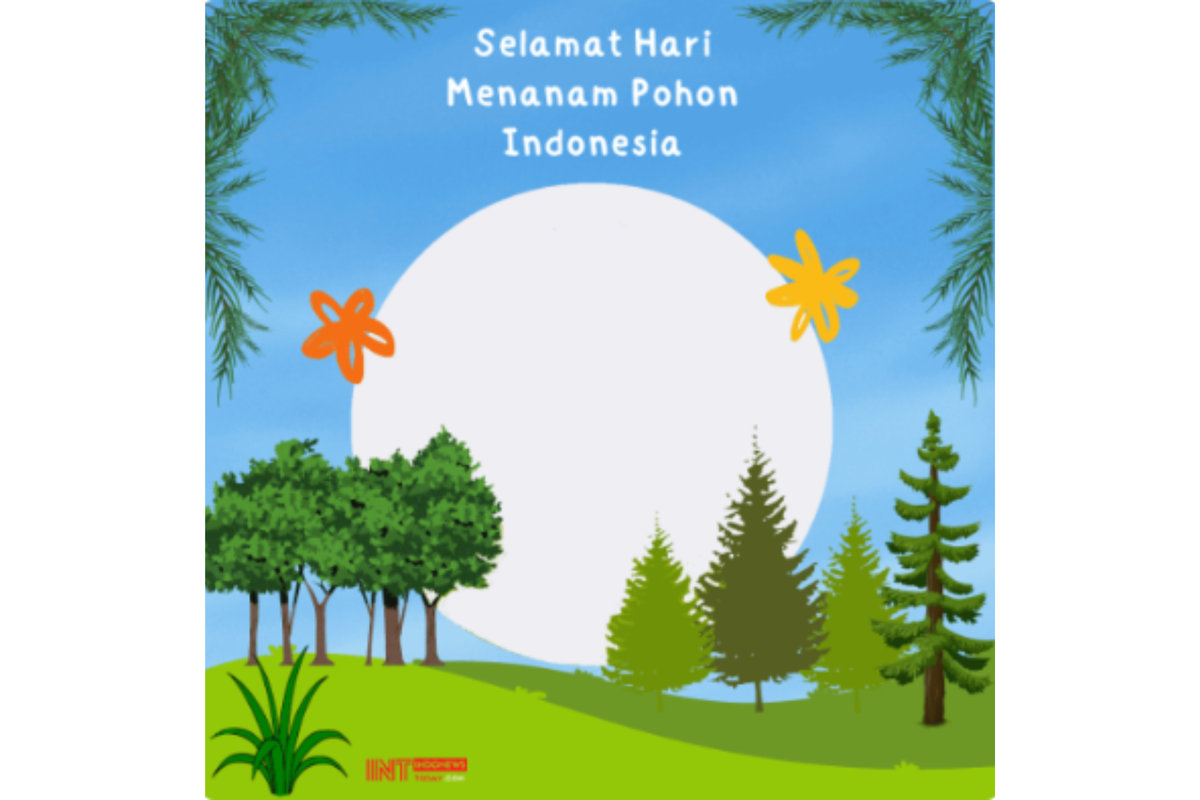 Twibbon Hari Menanam Pohon Indonesia 2022