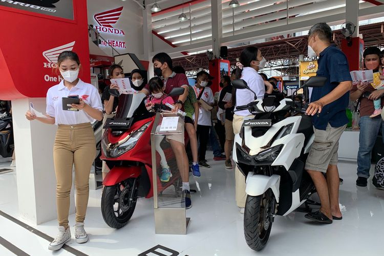 Honda Vario 160 di ajang Jakarta Fair 2022