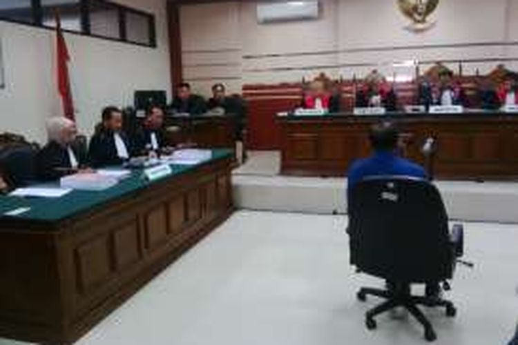 Sidang Dahlan Iskan di Pengadilan Tipikor, Surabaya, Selasa (20/12/2016).