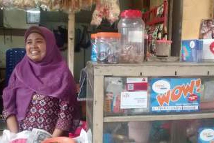 Susanti, salah seorang agen BTPN Wow! yang berada di Kecamatan Lawang Kabupaten Malang Jawa Timur