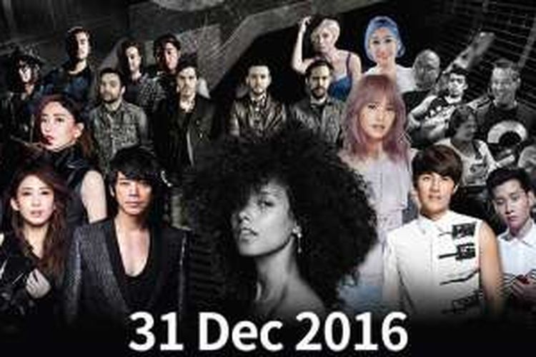 Alicia Keys, Hoobastank, dan artis lainnya siap meriahkan malam tahun baru di The Float @Marina Bay