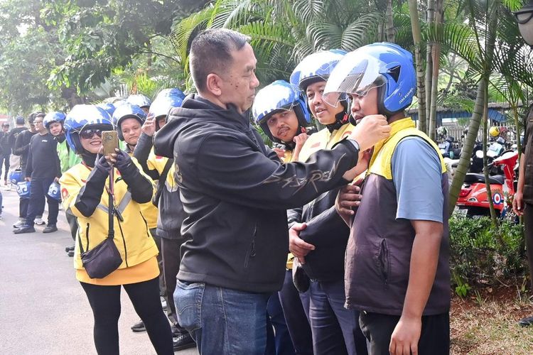 Gelar The Jasfren Ride, Jasa Raharja Ajak Masyarakat Berkendara Aman, Berbagi, dan Peduli Keselamatan