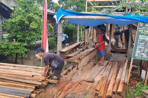 Cerita Abdul Hamid Korban Banjir Nunukan, Tidur Memeluk Parang untuk Usir Buaya dan Ular Hitam