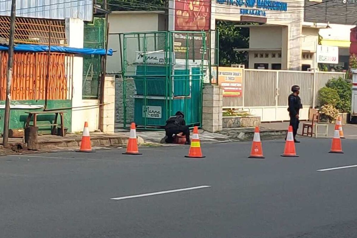 Benda mencurigakan itu telah diamankan oleh Tim Gegana Brimob, Polda Jawa Tengah dan sudah dilakukan evakuasi, analisa dan diurai, Rabu (30/3/2022)