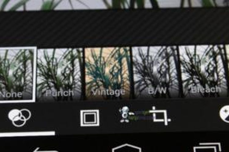 Filter foto ala Instagram di bocoran antarmuka aplikasi kamera Android 4.4 