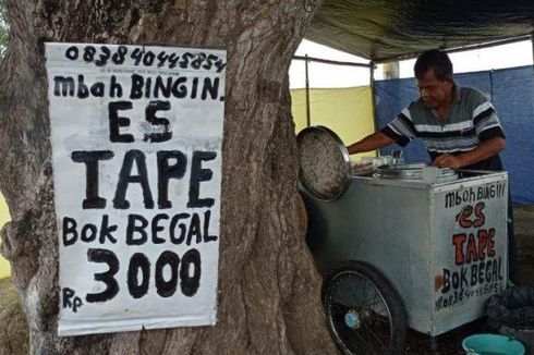 Es Tape Legendaris di Kulon Progo, Buka di Daerah Rawan Begal