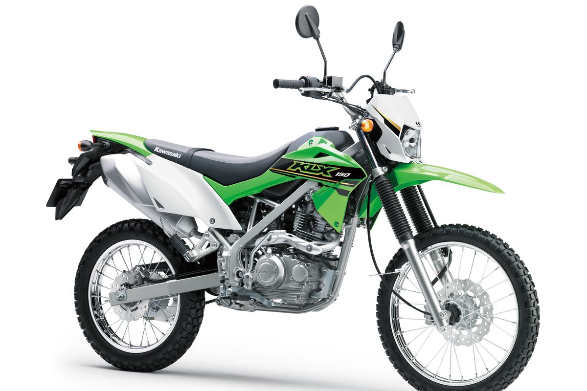 Warna baru Kawasaki KLX 150 untuk tahun 2021