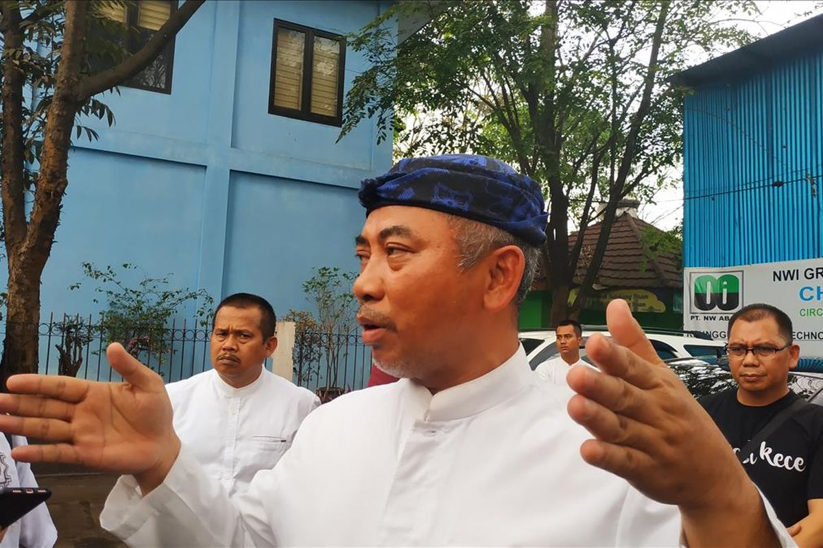 Wali Kota Bekasi, Rahmat Effendi di Sumur Batu, Bantar Gebang, Bekasi, Jumat (19/7/2019).